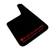 Svarta Universala MSpec Stänkskydd Röd Logo (4-Pack) Rally Armor