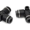 T-Kors För Luftslang 1/2'' PTC x 1/2'' PTC x 1/2'' PTC DOT SMC # KV2T07-02 Air Lift Performance