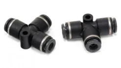 T-Kors För Luftslang 1/2'' PTC x 1/2'' PTC x 1/2'' PTC DOT SMC # KV2T07-02 Air Lift Performance