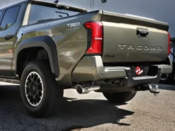 Toyota Tacoma 2024 L4-2.4L (t) Apollo Series 2.5-3in 409 SS Stål Cat-Back Sportavgassystem - Polerade Utblås aFe Power