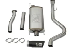 Toyota Tacoma 2016-2023 V6-3.5L MACHForce XP Cat-Back Sportavgassystem - Svarta Utblås aFe Power
