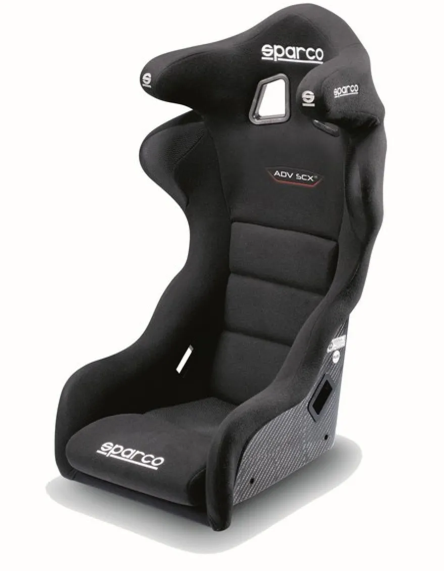 Tävlingsstol ADV-SCX H (Large) Svart FIA 8862-2009 Sparco