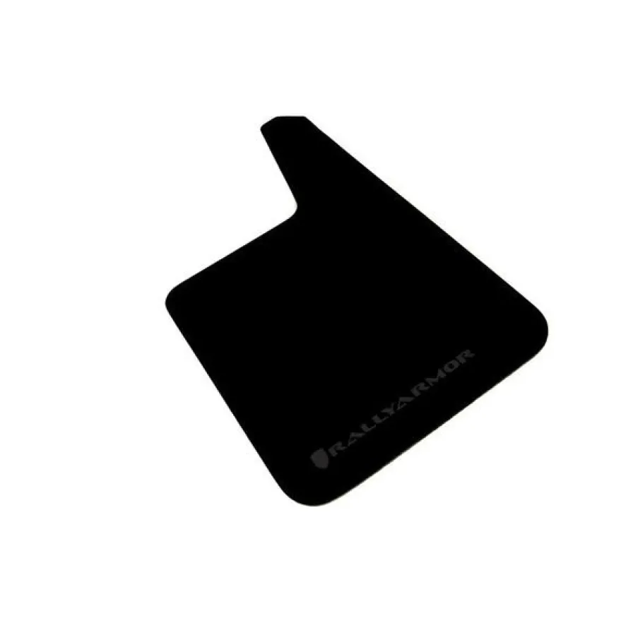 Universal Basic Plus Svarta Stänkskydd Svart Logo (4-pack) Rally Armor