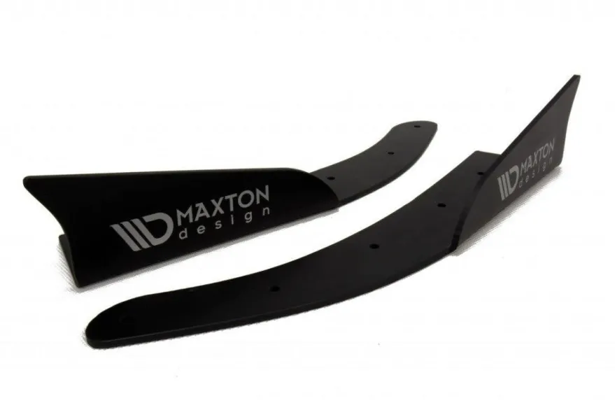 Universal Bumper Lip Add-On Winglets Frontläpp / Frontsplitter Maxton Design