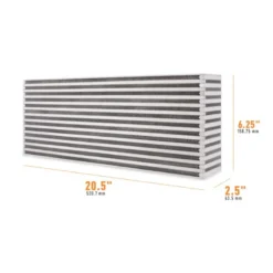 Universal Luft-Till-Luft Race-Intercooler Cellpaket 20.50'' x 6.25'' x 2.50'' Mishimoto