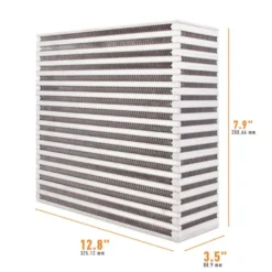 Universal Luft-Till-Luft Race-Intercooler Cellpaket 12.80'' x 7.90'' x 3.50'' Mishimoto
