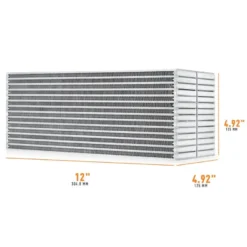 Universal Luft-Till-VattenIntercooler Cellpaket 12''x5''x5'' Mishimoto