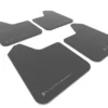 Universal UR Svarta Stänkskydd Grå Logo (4-Pack) Rally Armor