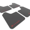 Universal UR Svarta Stänkskydd Röd Logo (4-Pack) Rally Armor