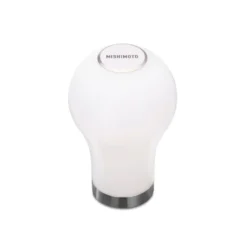 Universal Växelspaksknopp ''Teardrop'' Vit Mishimoto