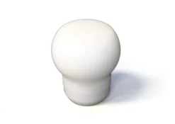 Universal 10x1.25 ”Fat Head” Vit Växelspaksknopp Torque Solution