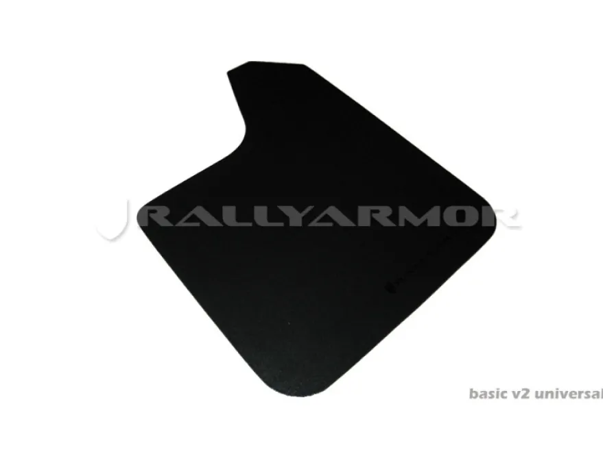 Universella Stänklappar Basic Med Röd Logotyp Par Rally Armor