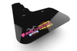 Universella Stänklappar Svarta Med BCE-Logotyp Rally Armor