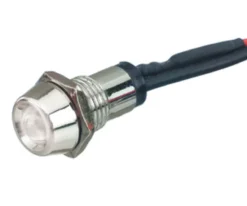 Varningslampa LED Chrome, Vit Foliatec