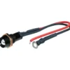 Varningslampa LED Svart, Vit Foliatec