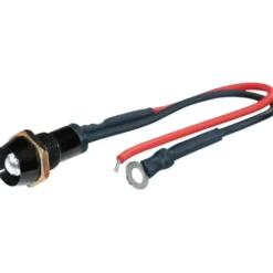 Varningslampa LED Svart, Vit Foliatec