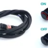 12V Knapp/Switch Med 5 Meter Kabel Stanceparts