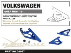 Volkswagen Golf MK8 2020-2021 Bromscylinderstopp Hardrace