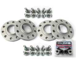 Volkswagen UP 2012- (4x100 57,1mm) Silver Spacers H&R