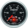 Voltmätare 52mm 18V (Digital Stepper-motor) SPORT-COMP II