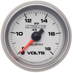 Voltmätare 52mm 18V (Digital Stepper-motor) ULTRA-LITE II