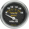 Voltmätare 52mm 18V (Elektrisk) CARBON FIBER