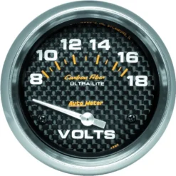 Voltmätare 66.7mm 18V (Elektrisk) CARBON FIBER