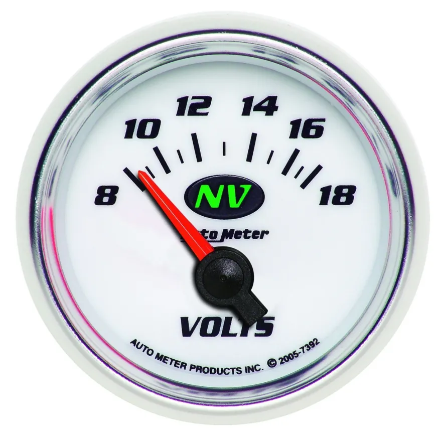 Voltmätare 52mm 18V (Elektrisk) NV
