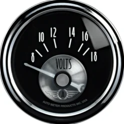 Voltmätare 52mm 18V (Elektrisk) PRESTIGE BLACK DIAMOND