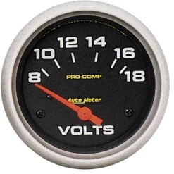 Voltmätare 66.7mm 18V (Elektrisk) PRO-COMP