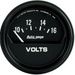 Voltmätare 66.7mm 16V (Elektrisk) Svart AUTOGAGE