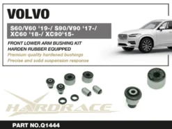 Volvo S60 / S90 / V60 / V90 / XC60 / XC90 2015-2018 Främre Nedre Länkarmsbussningar Set Hardrace