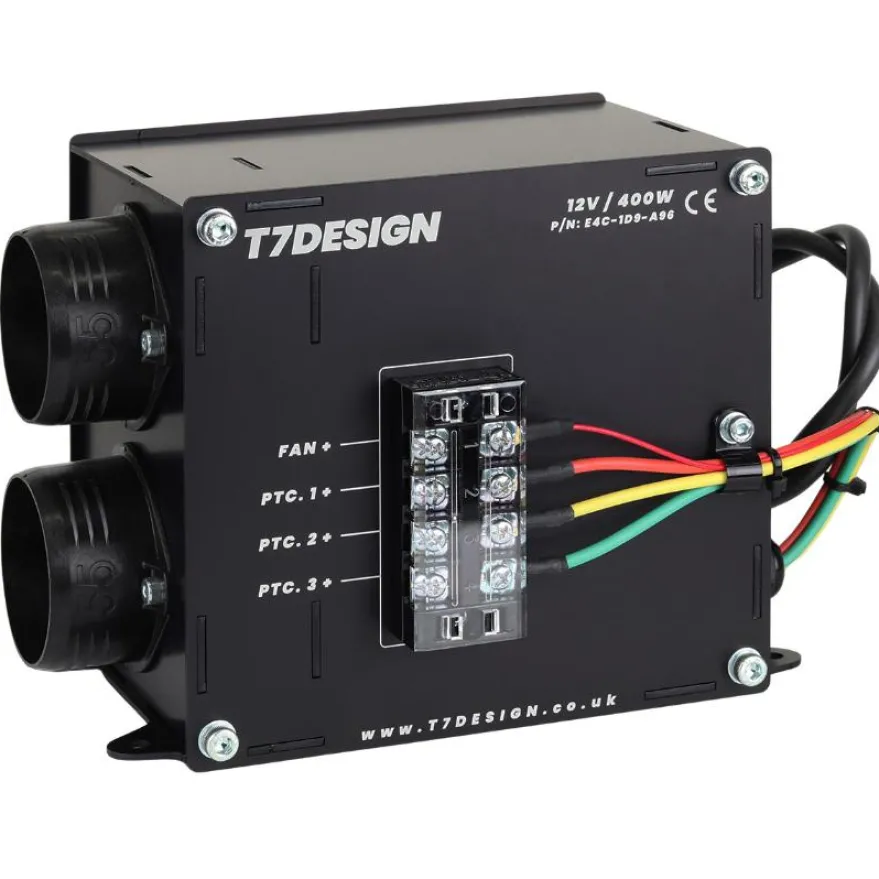 Värmepaket Elektriskt 400w 12v T7Design