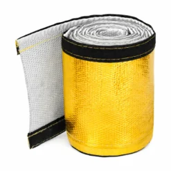 Värmeskyddsstrumpa Guld Velcro (1meter) Bahnmeister