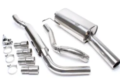 VW Golf I Cabriolet, Scirocco II Golf I Cabriolet, Typ 155, / Scirocco II, Typ 53B 1984-1993 Rostfritt Sportavgassystem Catback TA Technix