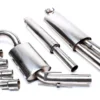 VW Golf II 19E 1983-1991 Rostfritt Sportavgassystem Catback TA Technix