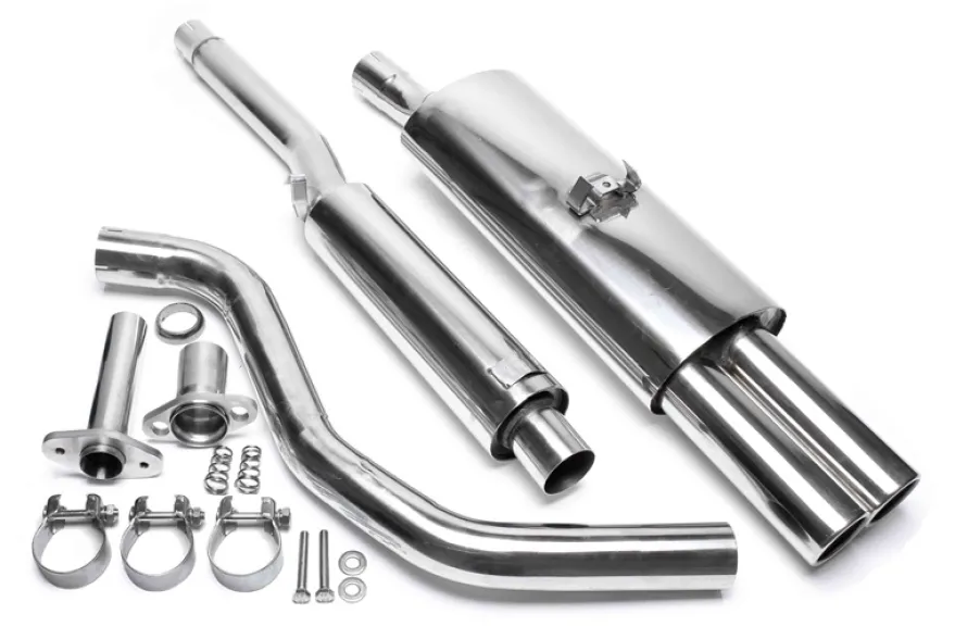 VW Polo, Polo Classic, Polo Coupe 86C 1987-1994 Rostfritt Sportavgassystem Catback TA Technix