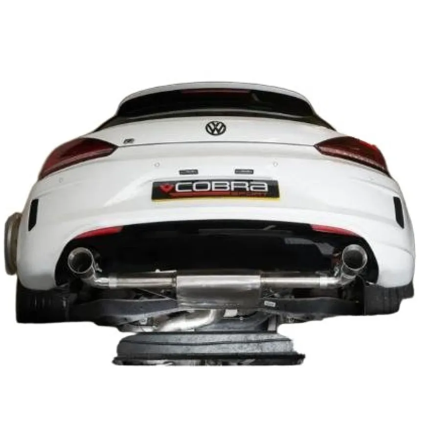 VW Scirocco R 2.0 TSI (09-18) Catback Avgassystem Cobra Sport