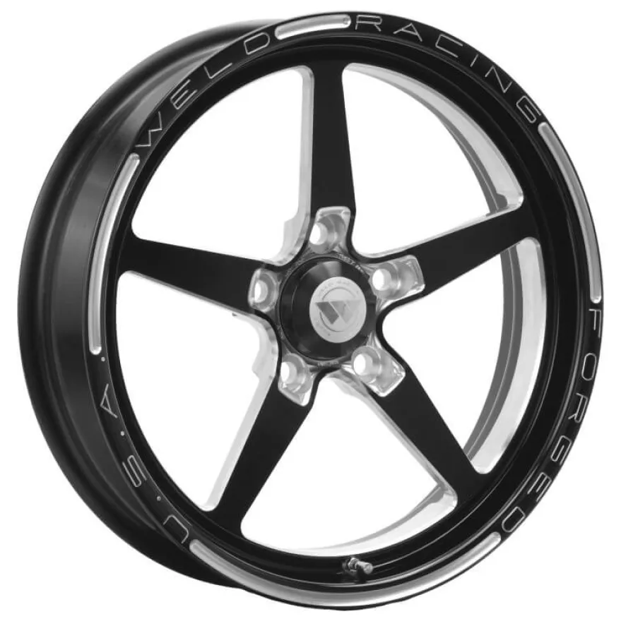 WELD Alumastar 17x4.5'' -13 5X120 2.87 Black Fälg