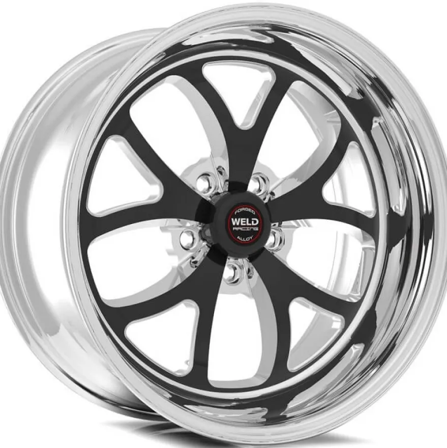 WELD S76 15X8 ET25 5X120 80.77 Black Fälg