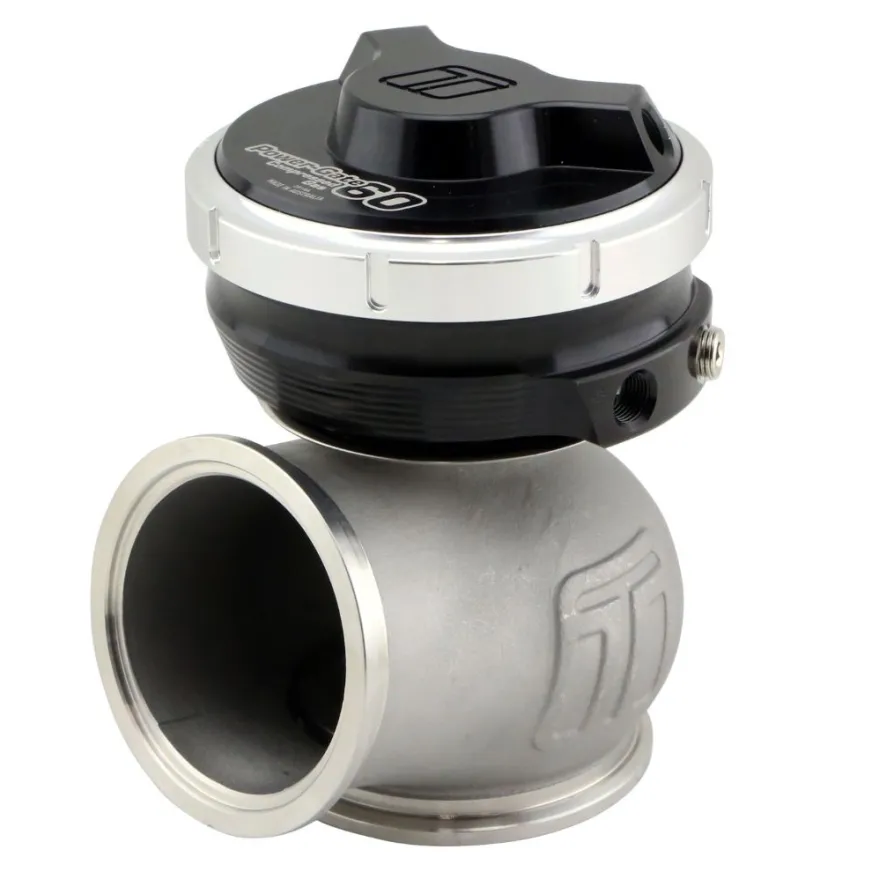 WG60 GenV Power-Gate 60mm CG (CO2) Extern Wastegate - 5psi Svart Turbosmart