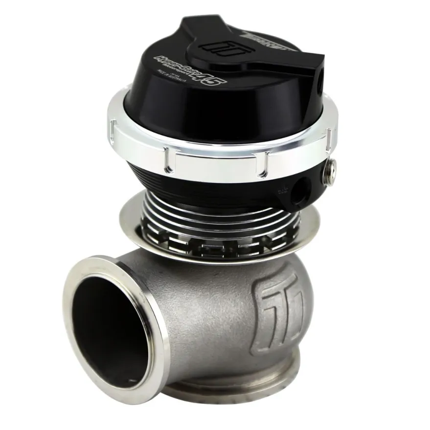 WG45 Hyper-Gate45 Motorsport Extern Wastegate - 14psi Svart Turbosmart
